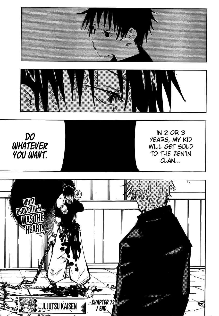 Jujutsu Kaisen Chapter 75 19